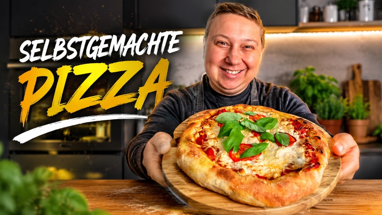 Wunderschöne Pizza